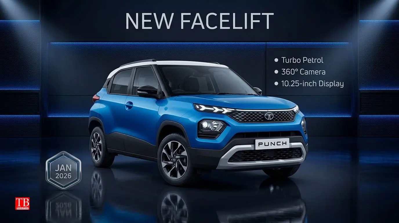 Tata Punch Facelift: What will change in January 2026?