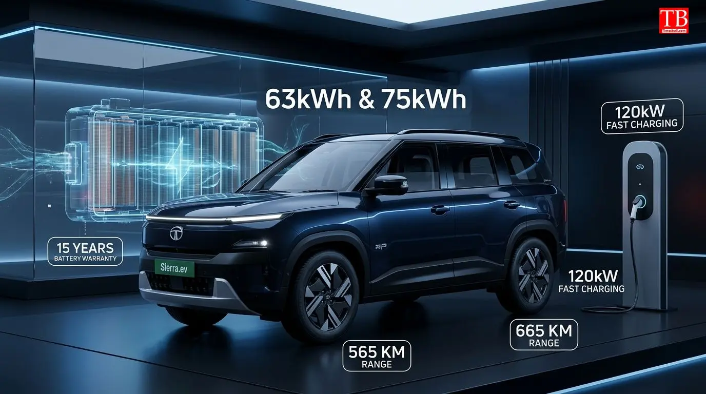 The Tata Sierra EV: Battery Pack and Range