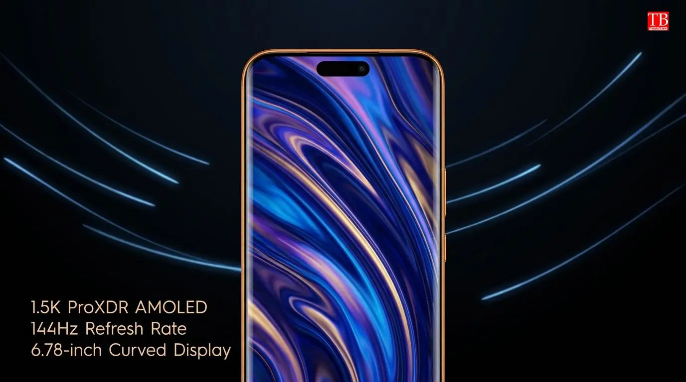 Display - 1.5 K ProXDR Curved AMOLED, 144Hz refresh rate