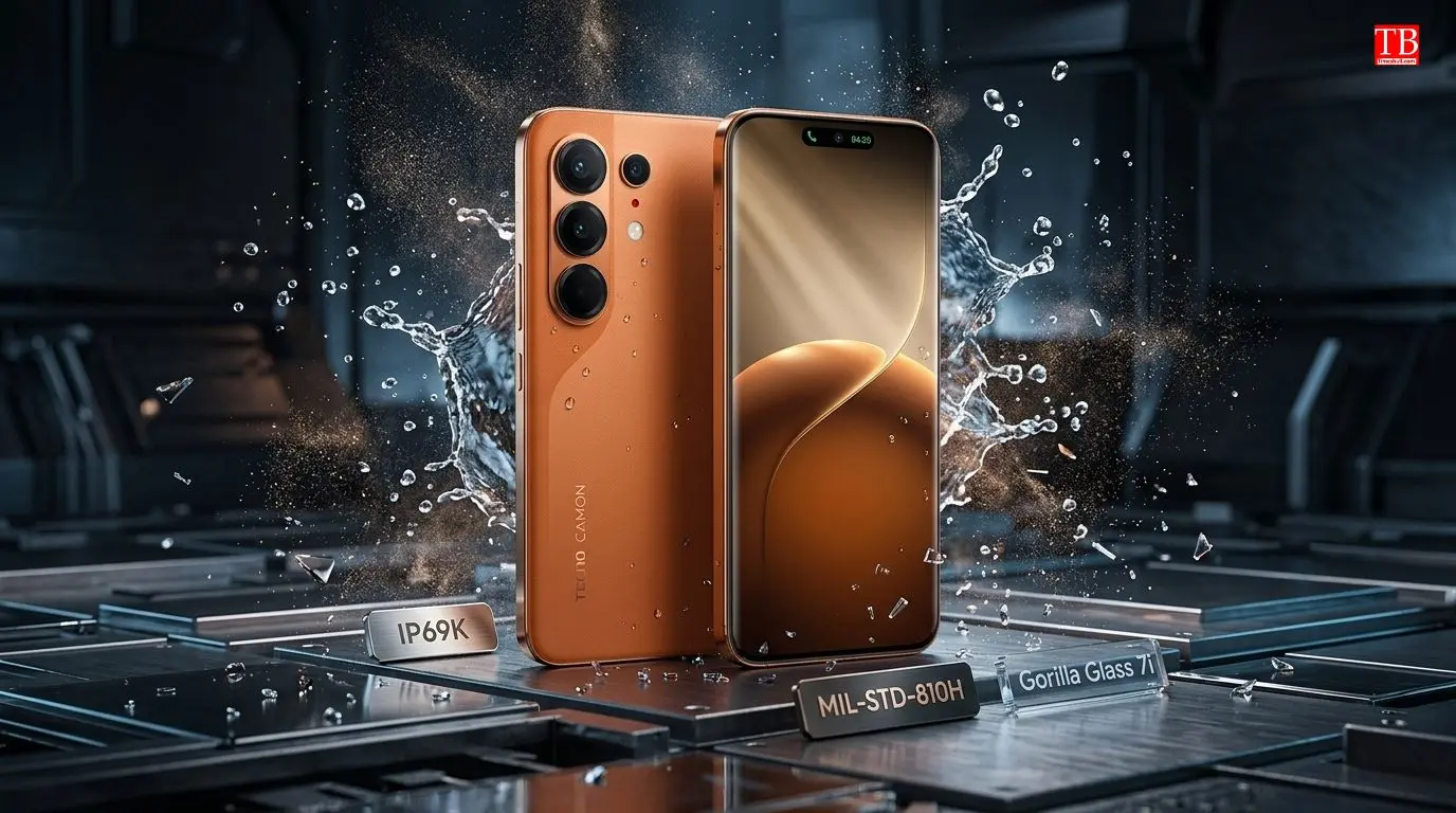 The strength - Gorilla Glass 7i, MIL-STD-810H, IP69K rating