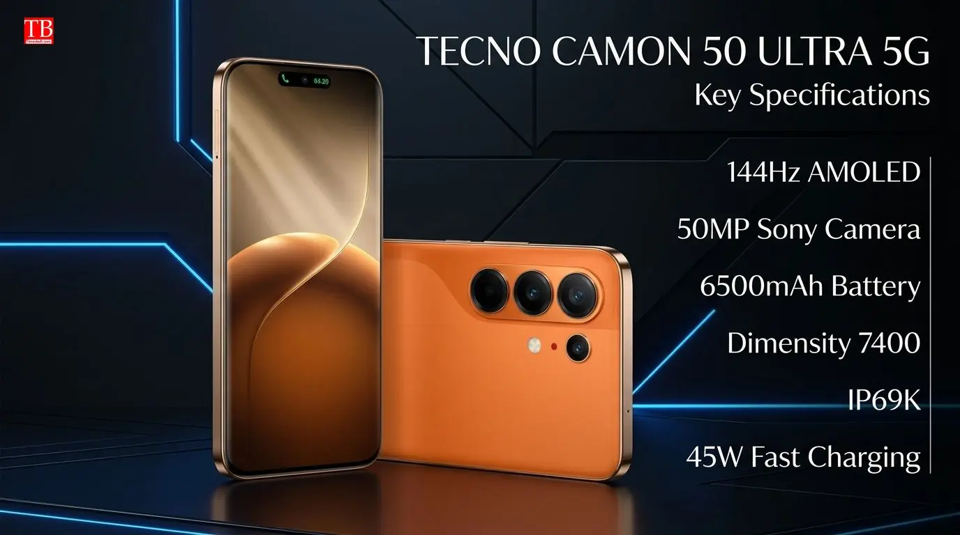 Tecno Camon 50 Ultra 5G specifications, features