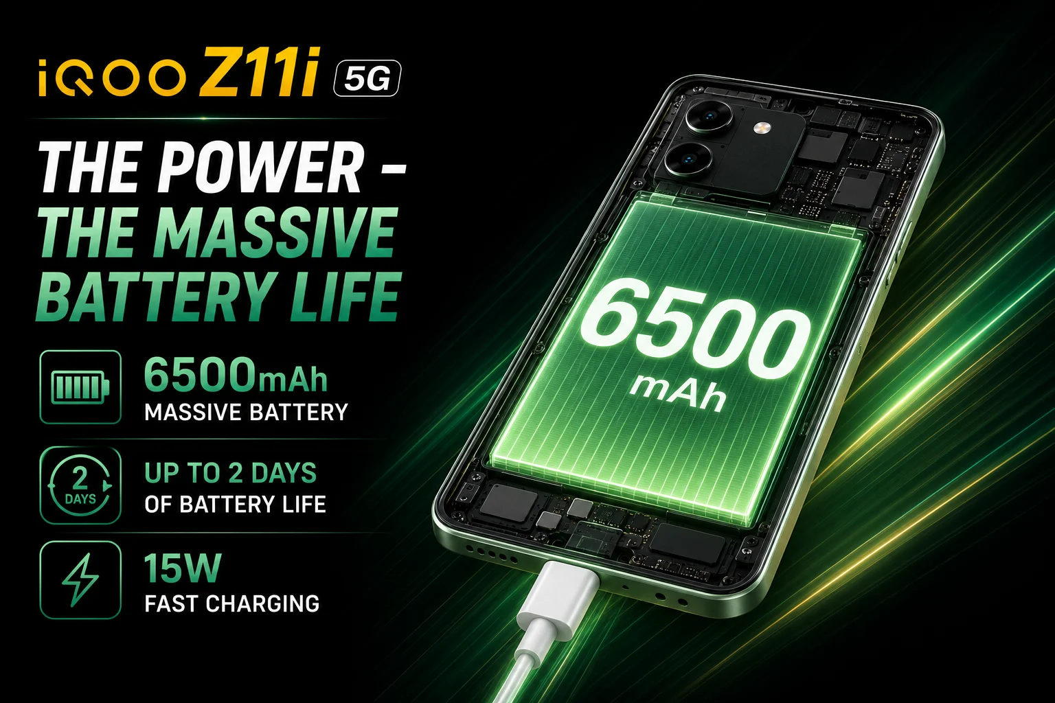 The Power - The Massive Battery Life