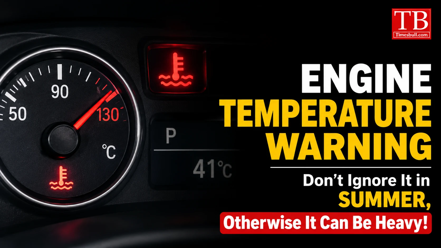 Engine Temperature Warning (left)