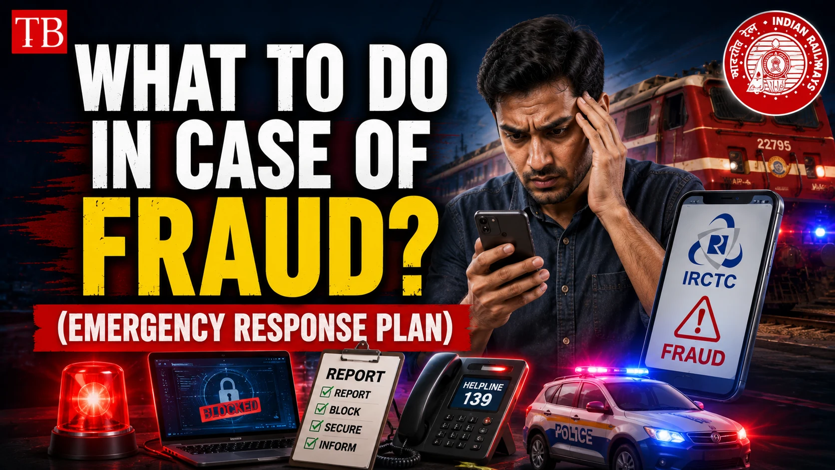What to do in case of fraud? (Emergency response plan).