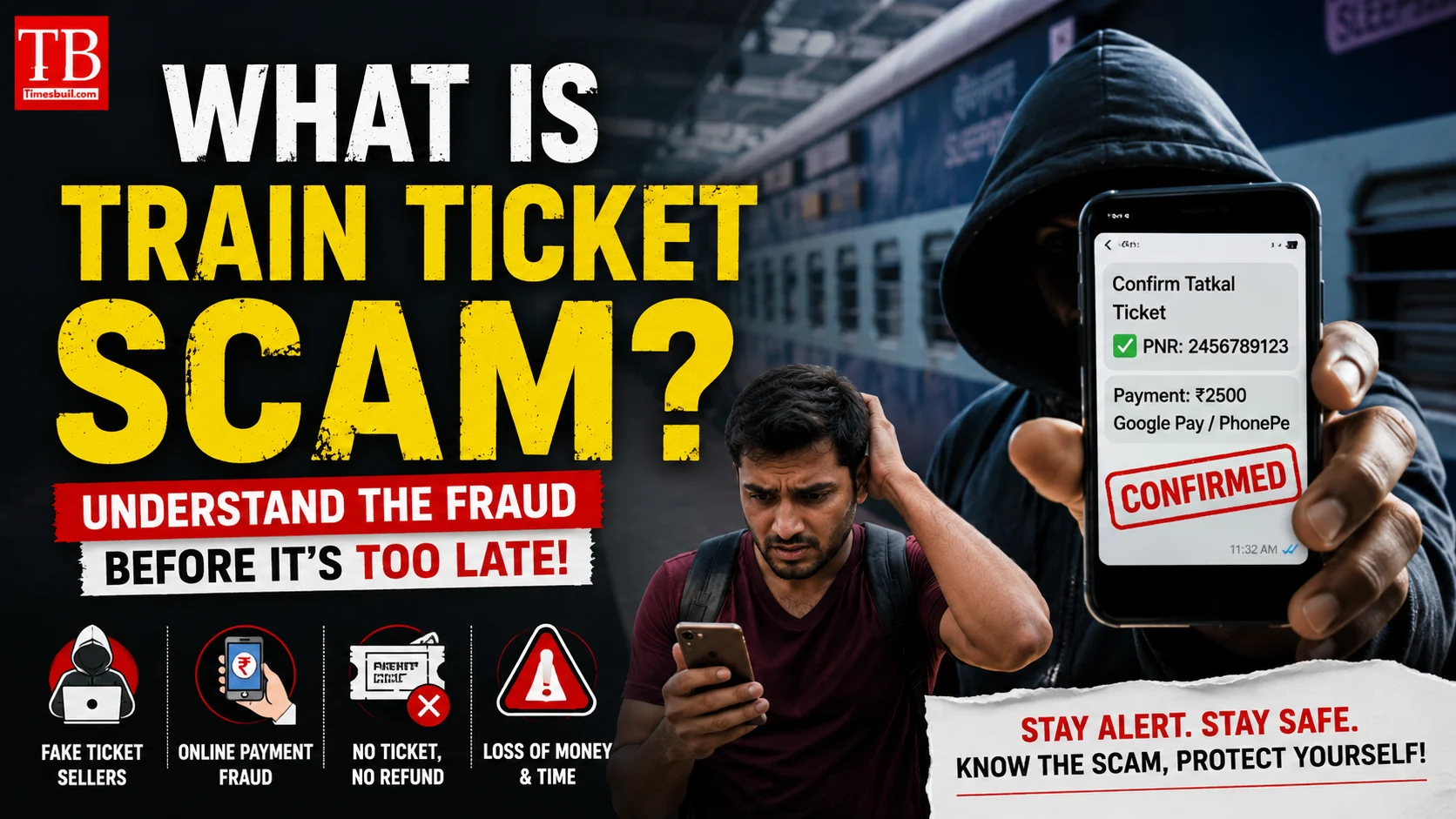 What is Train Ticket Scam?