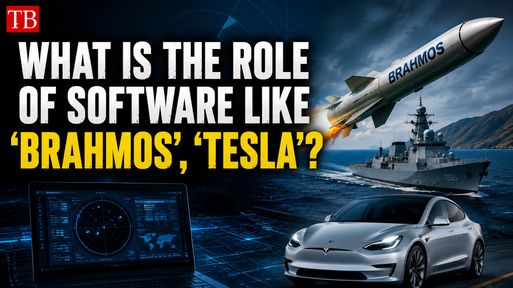 What is the role of software like 'BrahMos', 'Tesla'?