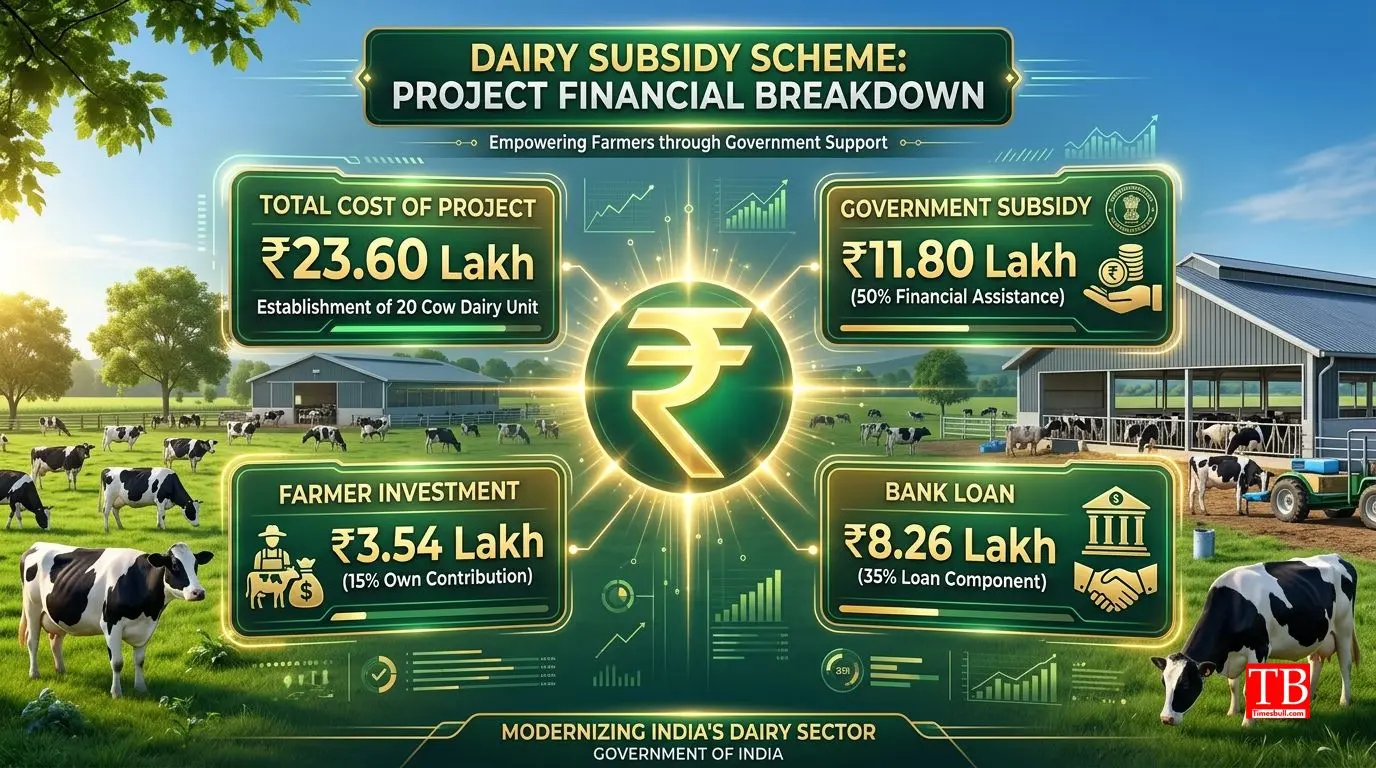 11.80 lakh from Government at a cost of Rs. 23.60&hellip;