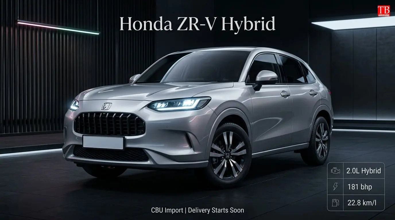 Honda ZR-V Hybrid – प्रीमियम हाइब्रिड एसयूवी