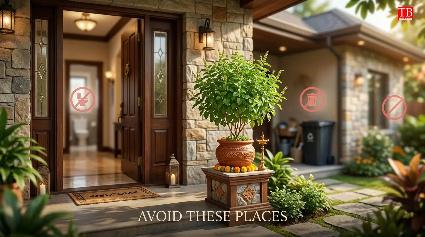 Where not to plant a basil plant?