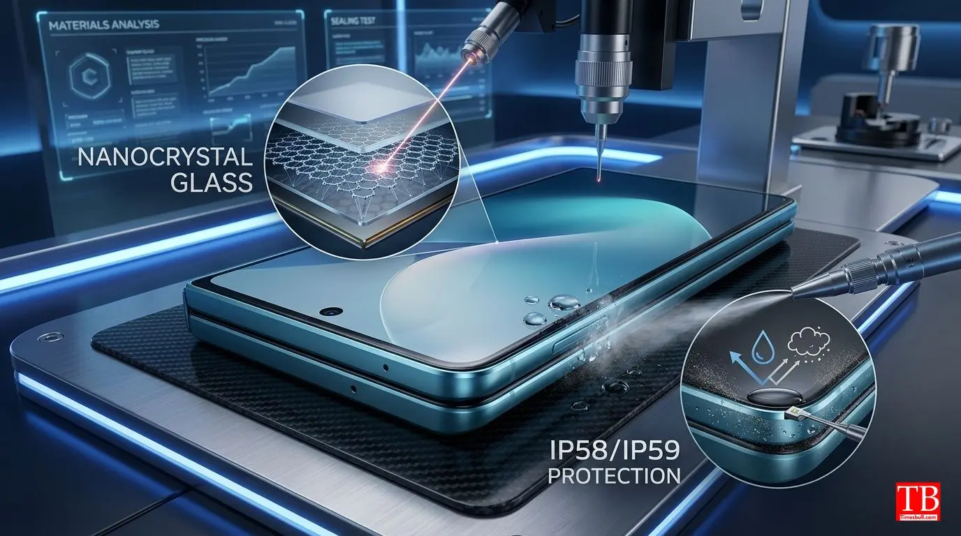 The premium build and nanocrystal glass protection.