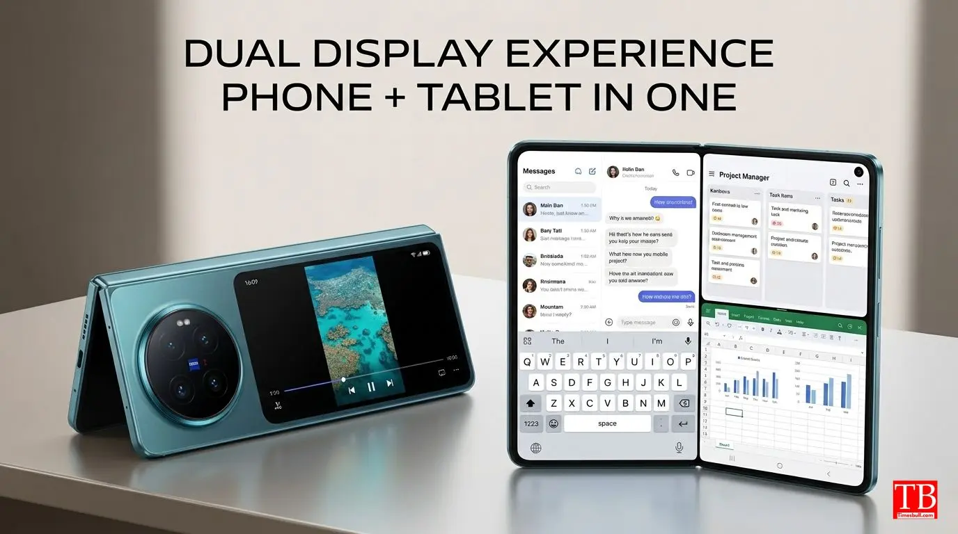 The dual-display experience