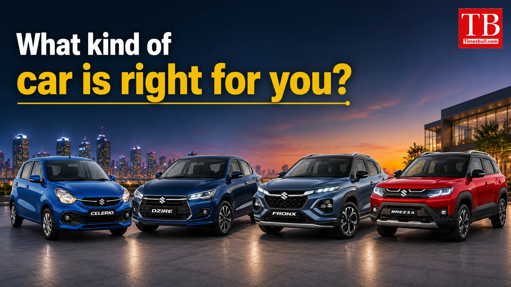 What kind of car is right for you?