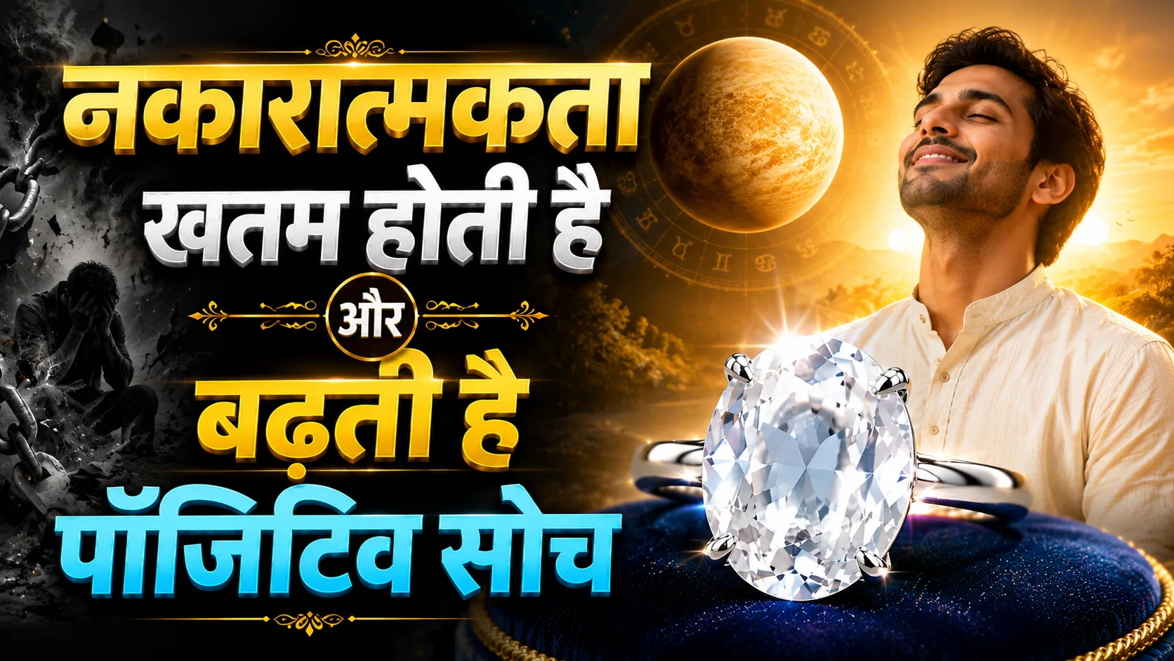 नकारात्मकता खत्म होती है और बढ़ती है पॉजिटिव सोच