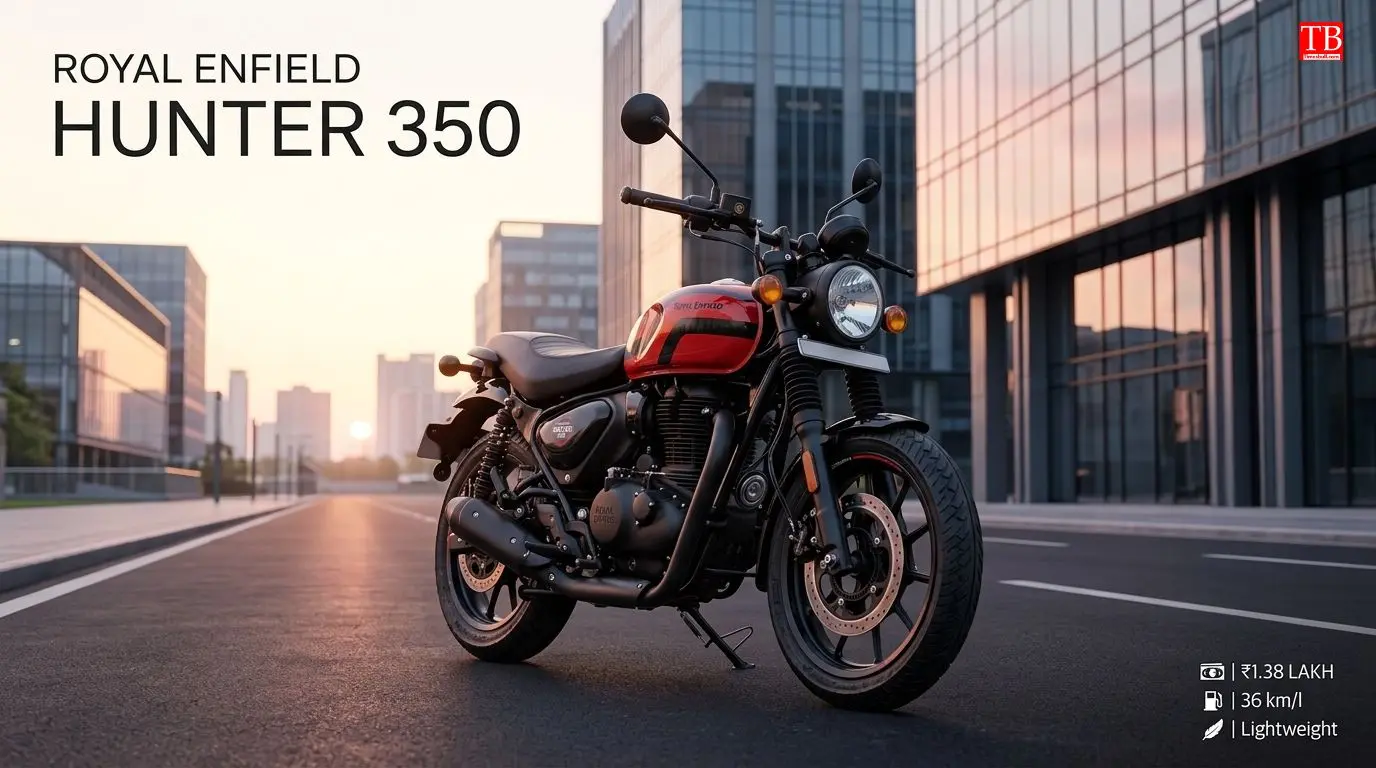 The Royal Enfield Hunter 350: Budget-friendly city bikes
