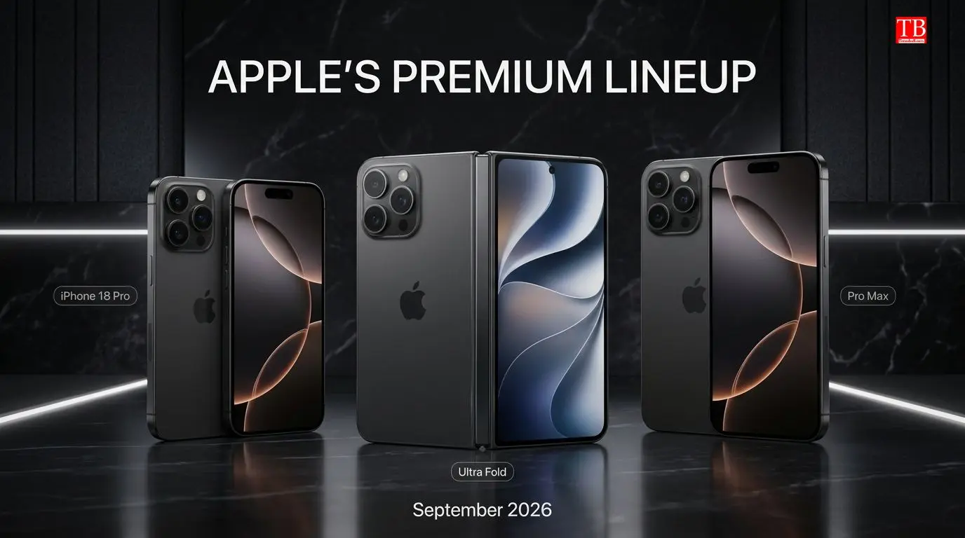 iPhone 18 Pro, Pro Max, and Ultra Fold