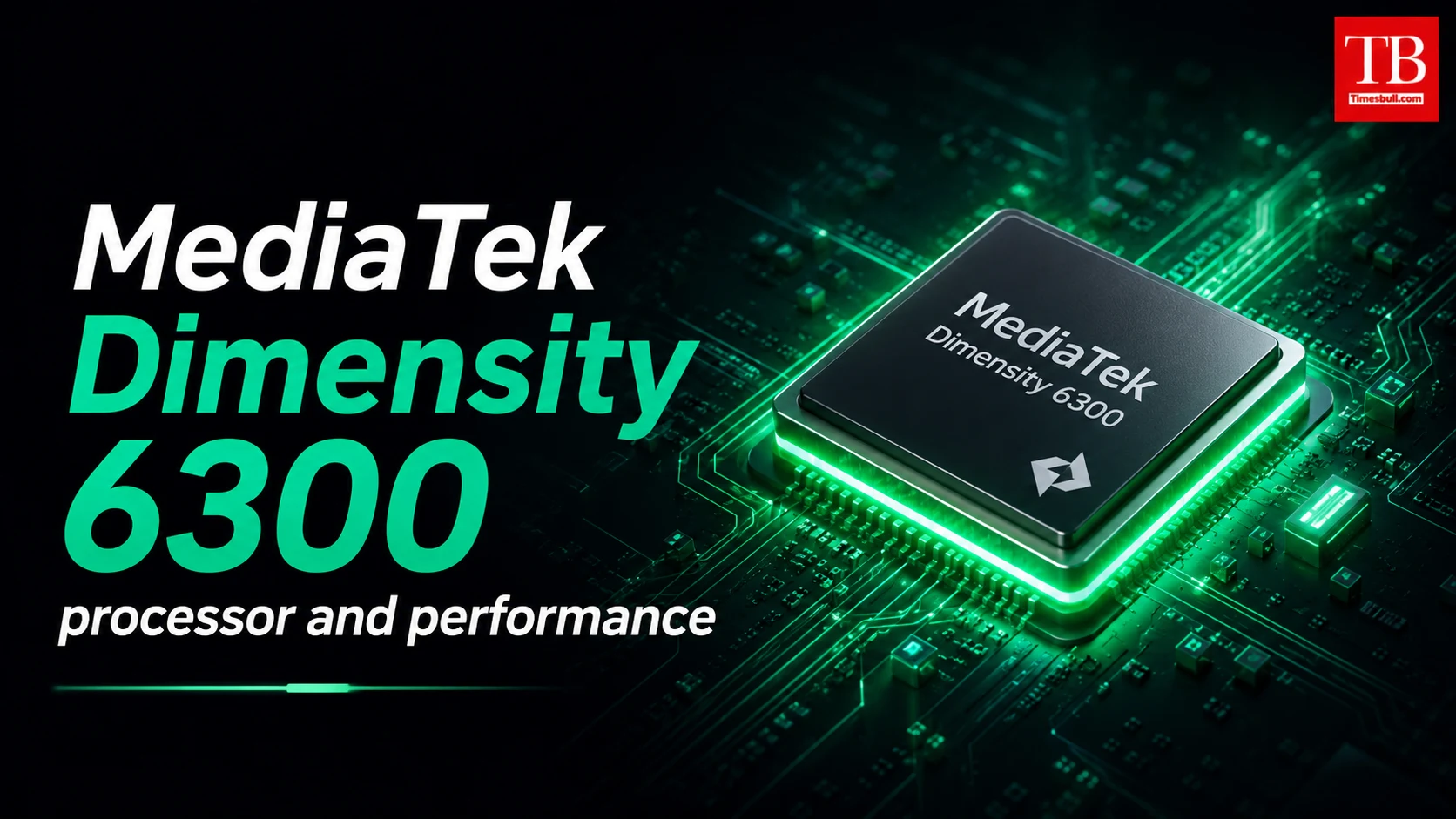 MediaTek Dimensity 6300 processor and performance