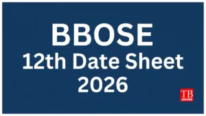 BBOSE 12 Date Sheet