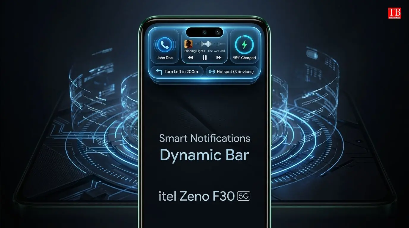 Dynamic Bar: New notification