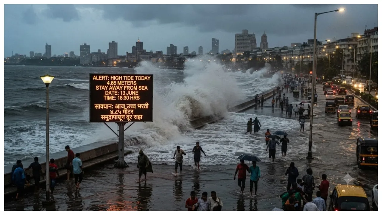 Mumbai High Tide Alert