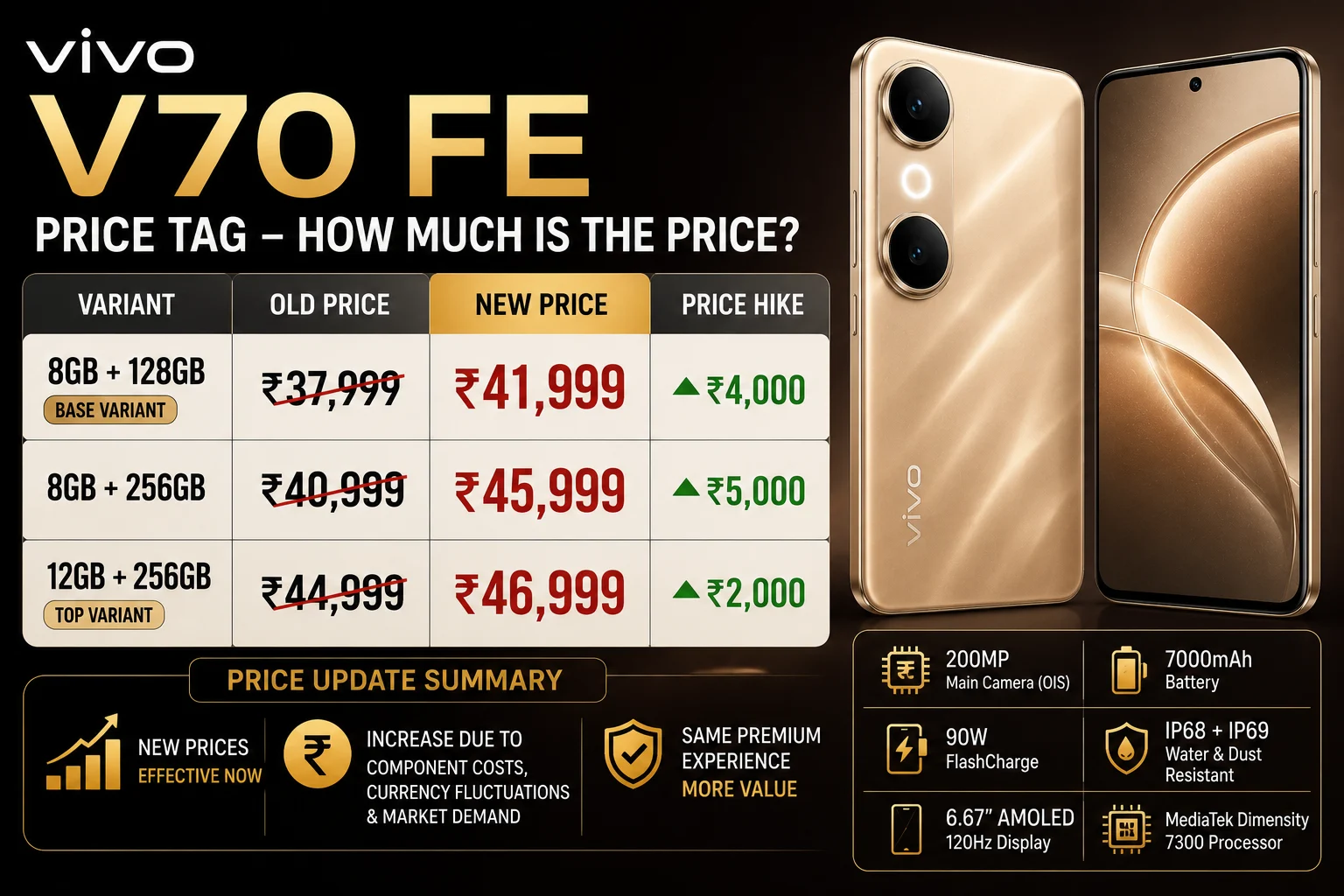 Price tag - how much is the price