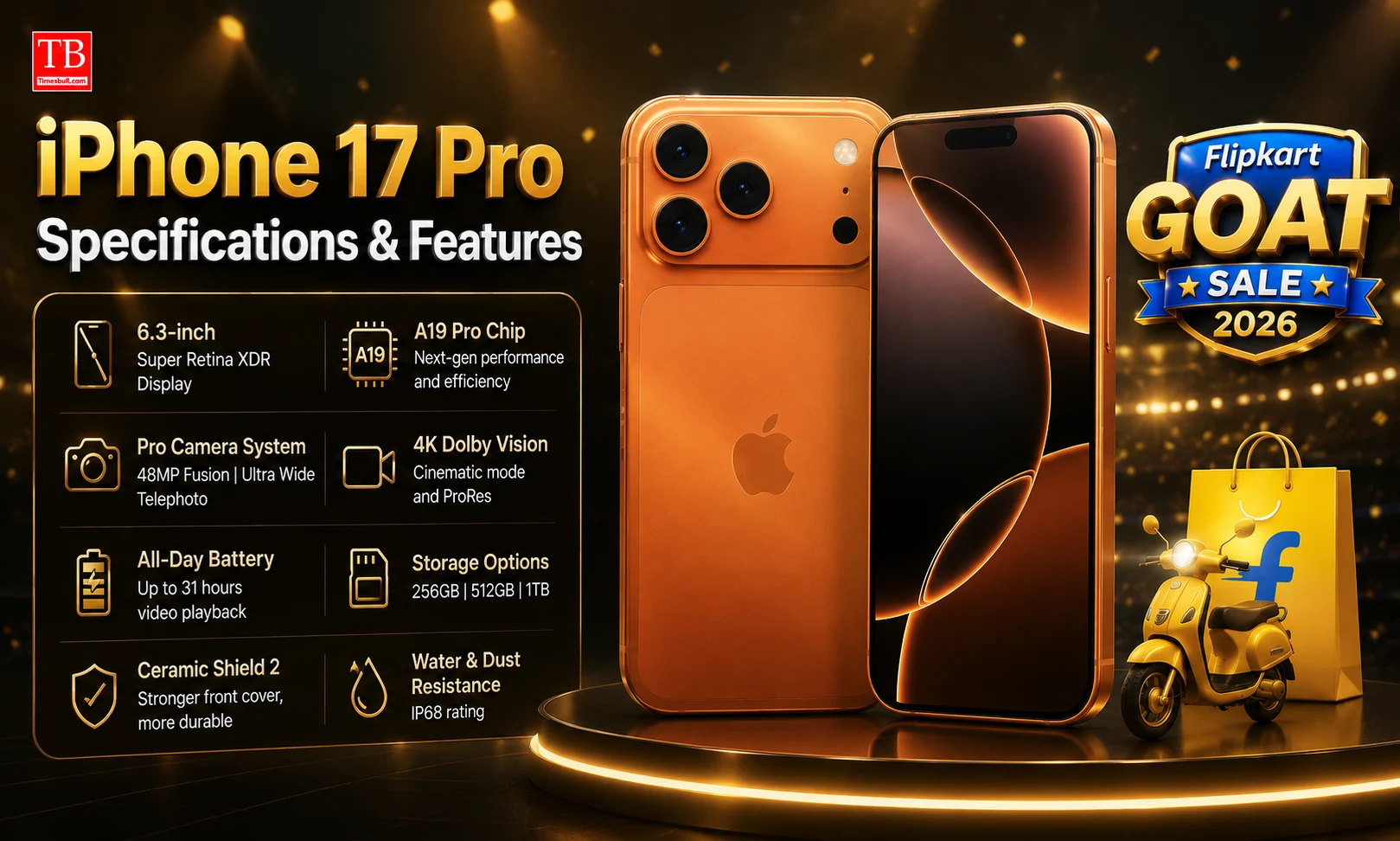 iPhone 17 Pro specifications and features