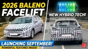 2026 Maruti Baleno Facelift