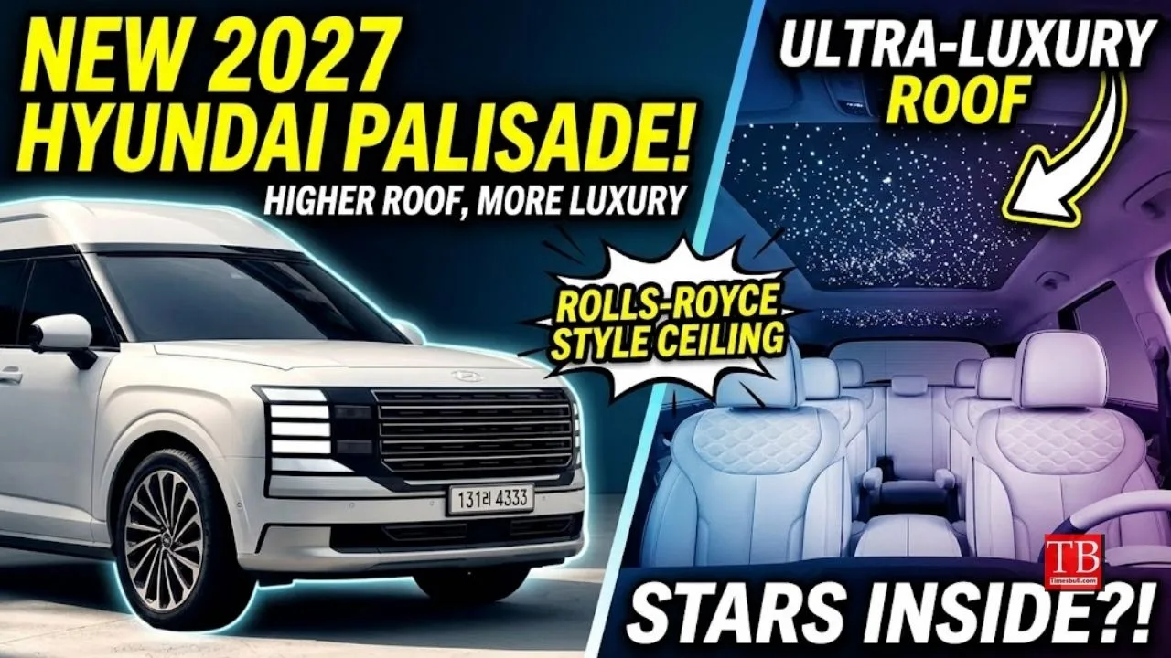 2027 Hyundai Palisade High Roof – Starlight Ceiling, Premium Design