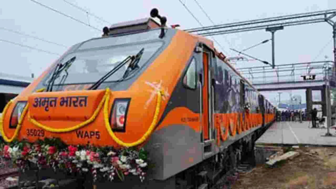 Amrit Bharat Express Between Bhagalpur and Ahmedabad, See Full Route, Stops and Schedule