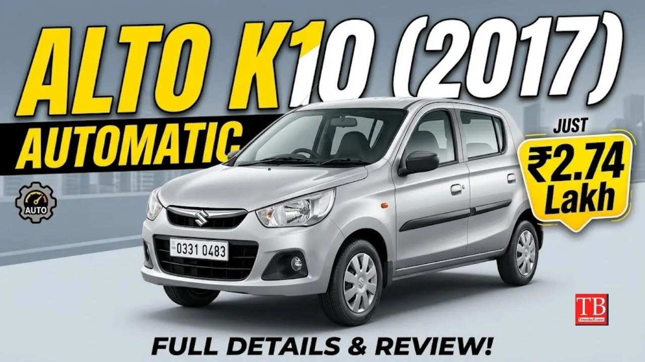 Automatic Maruti Alto K10 available for just ₹2.74 lakh – Check full details Here