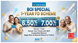 BOI 1-Year FD –