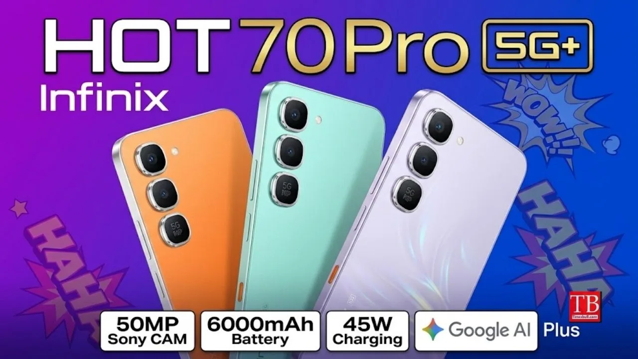Infinix Hot 70 Pro India Launch Tipped for September with 6,000mAh
