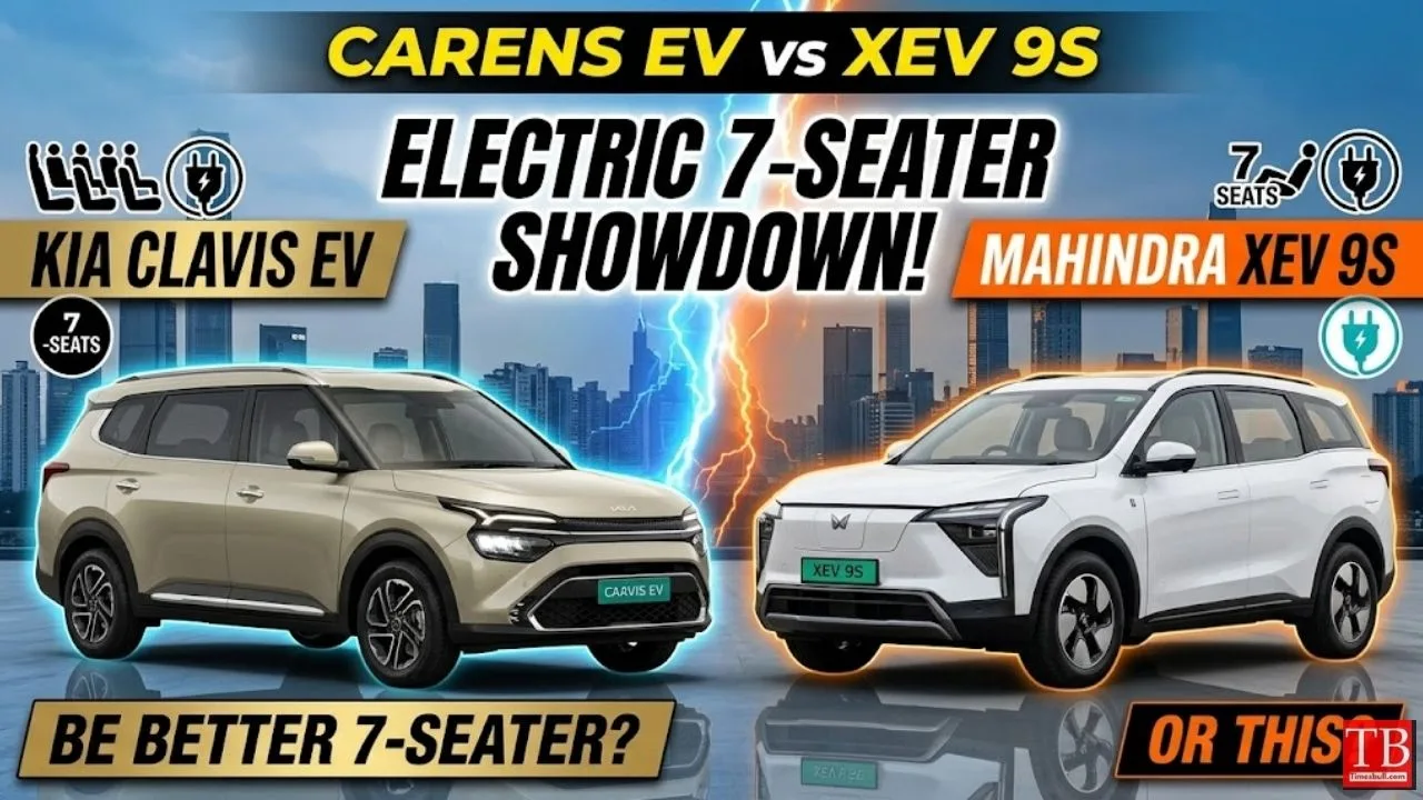Kia Carens Clavis EV vs Mahindra XEV 9S: Which 7-seater electric SUV is more powerful?