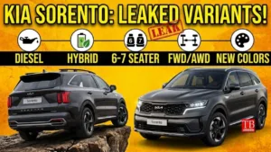 Kia Sorento Variant List