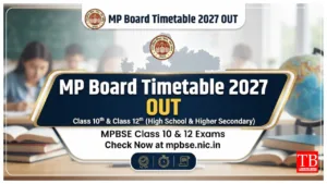 MP Board Timetable 2027