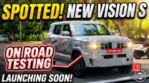 Mahindra Vision S Spotted
