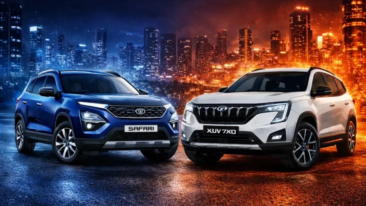 Mahindra XUV 7XO vs Tata Safari – Which 7-Seater SUV Better Value? Full Spec Comparison