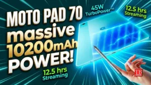 Moto Pad 70 Launched