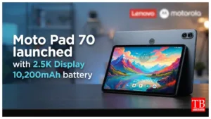 Moto Pad 70 launched