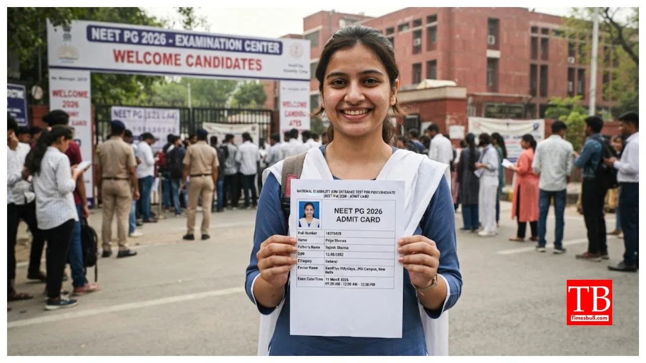 NEET PG Admit Card 2026 – Direct Hall Ticket link to download Here