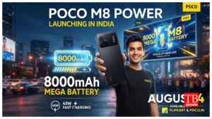 Poco M8 Power Launching