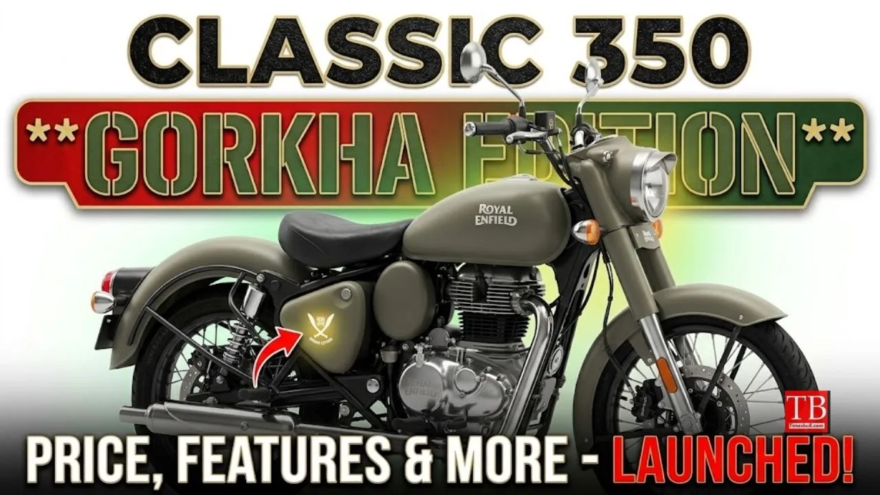 Royal Enfield Classic 350 Gorkha Edition Launched, Check Price and Features