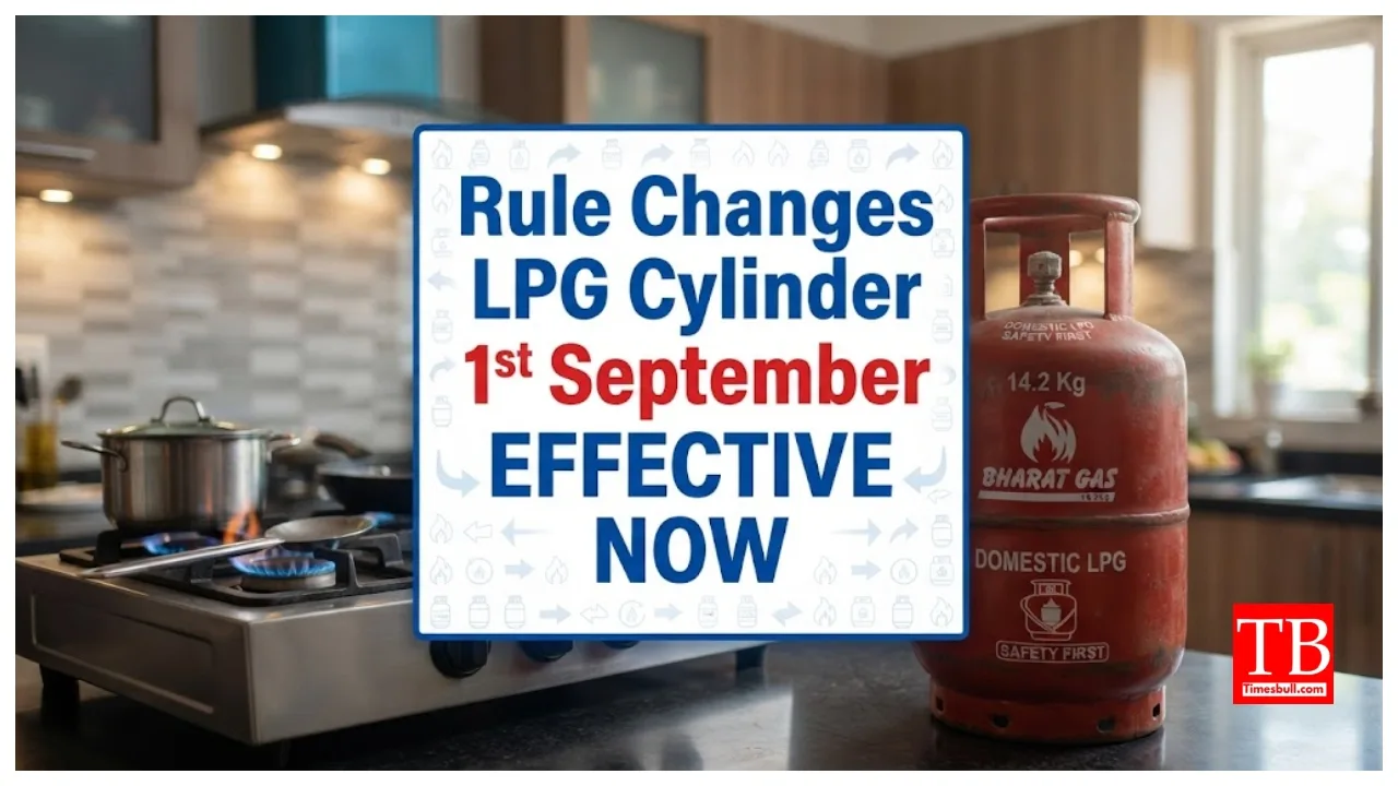 Rule Changes 1st September – Will LPG Cylinder Prices Change on Tomorrow?