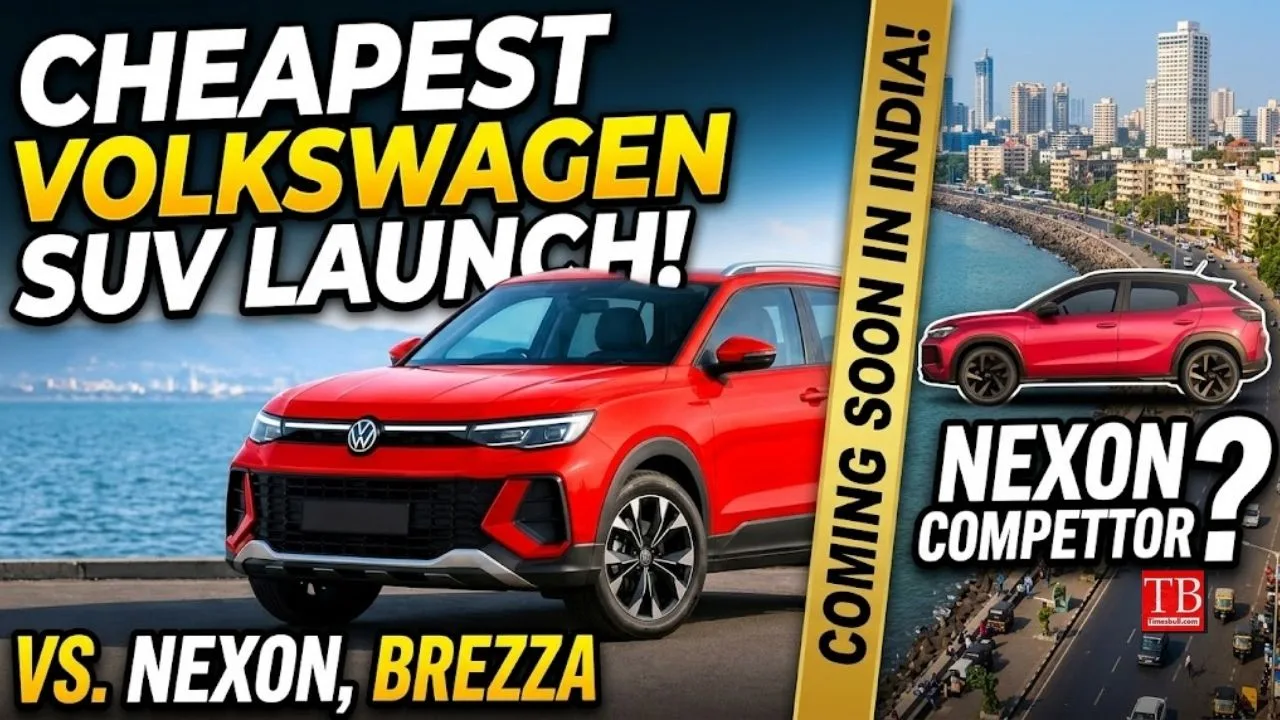 Volkswagen’s most affordable SUV to launch in India, Will It Challenge the Tata Nexon?