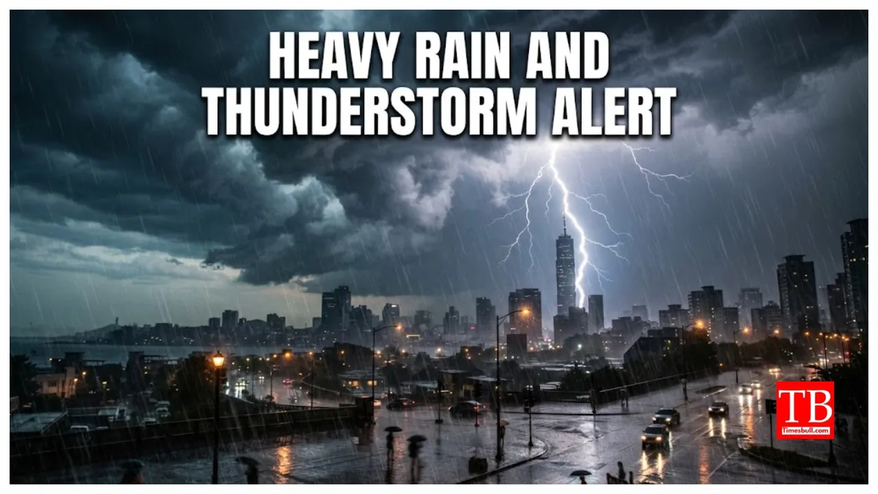 Heavy Rain Alert – IMD Issues Warnings for 24 States Over Next 24 Hours, Check Full List