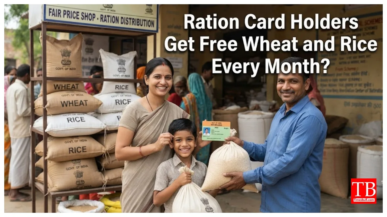 Ration Card Holders – How to Get Free Wheat and Rice Every Month? Full Details