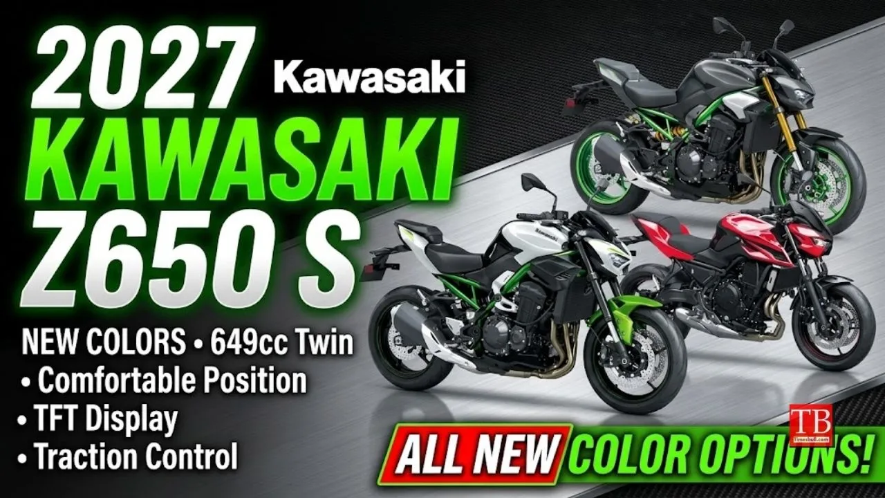 2027 Kawasaki Z650 S – Introduced with new colors, know The Details