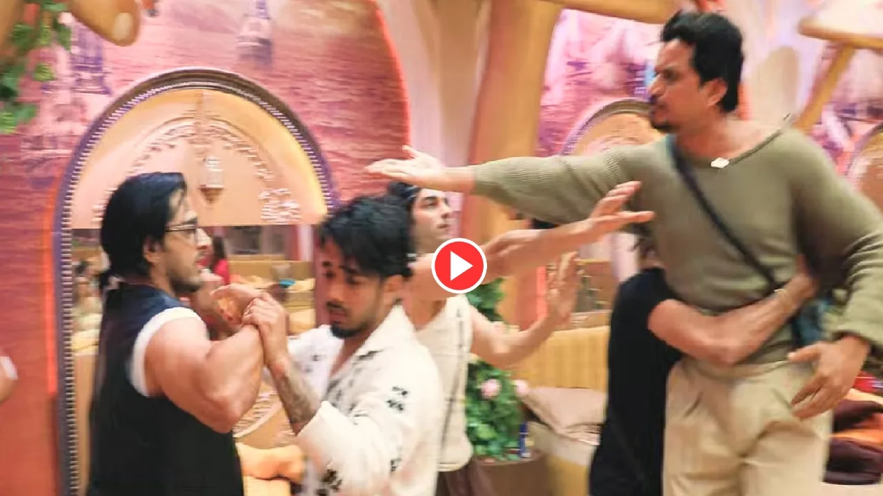 Bigg Boss 20 Captains’ Task Turns Violent – Aasif Khan and Qazi Touqeer Ugly Clash Shocks Audience