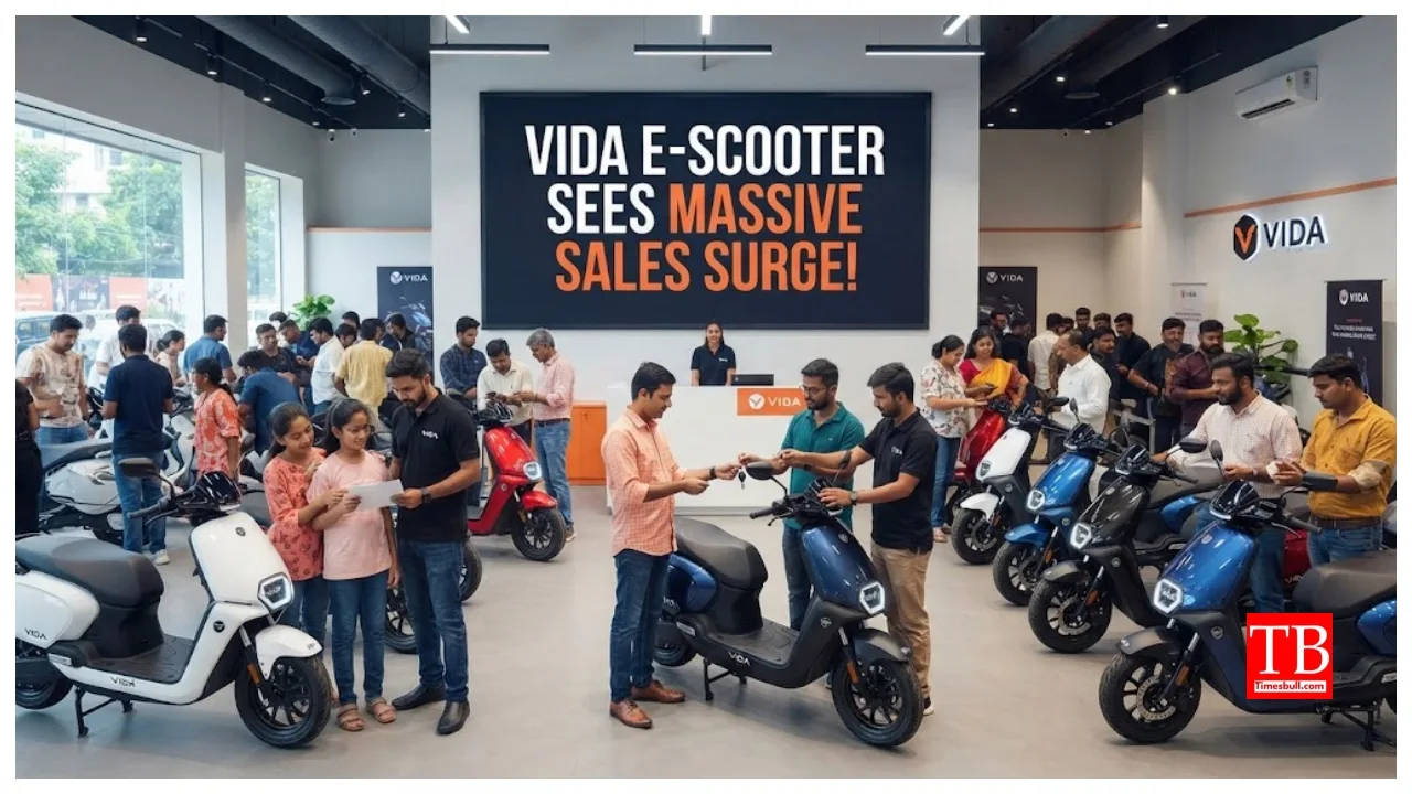 Electric Scooter Sales – Hero Vida E-Scooter Sees Massive Sales Jump, Here’s Why It’s Winning