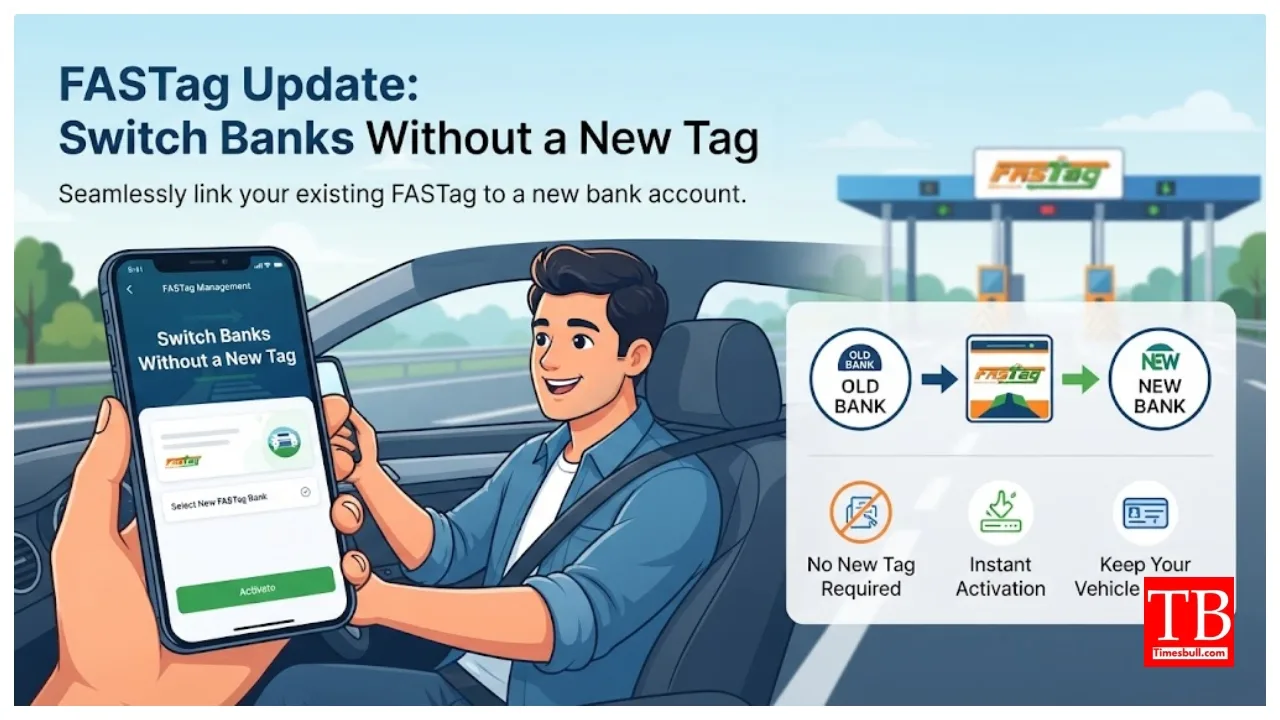 FASTag Update – How to Switch Your FASTag to Another Bank, What Happens to Your Old Balance?