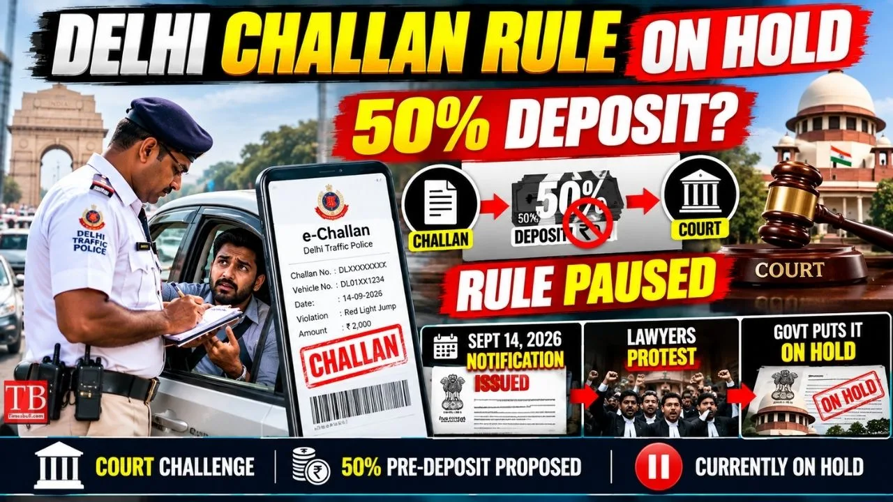 HSRP Number Plate Rules – Challan up to ₹ 10,000 on old or damaged number plate
